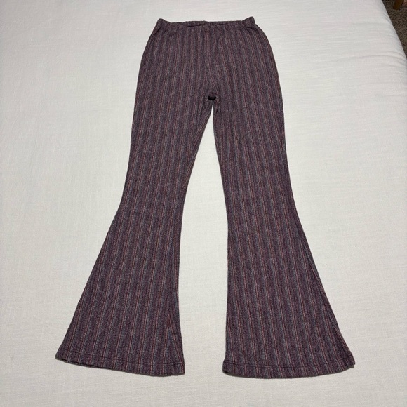 Free People Pants - Free People Pull On Striped Flare Pants | XS